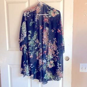 Emory Park Chiffon Cardigan